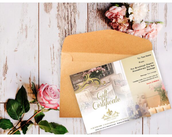 Brookleigh Organic Aromatherapy Day Spa Package