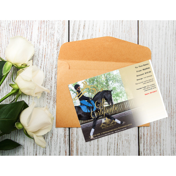 Indoor Arena Hire Digital Gift Voucher