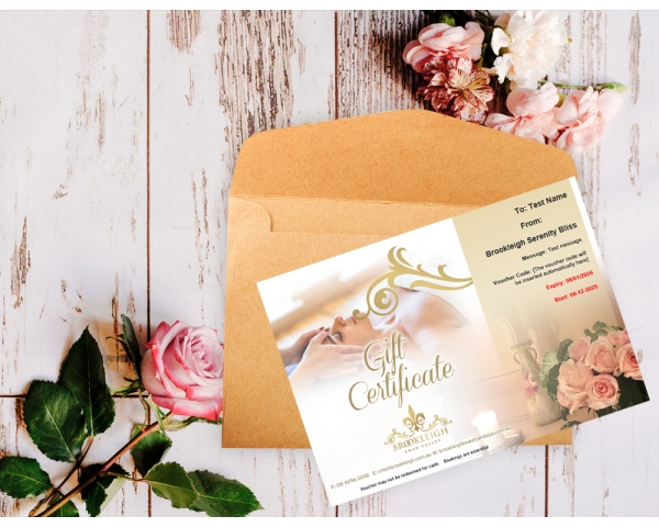 Brookleigh Serenity Bliss Gift Voucher